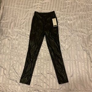 Leather Skinny Jeans